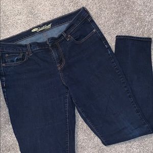 Old Navy Dark Wash Sweetheart Jeans